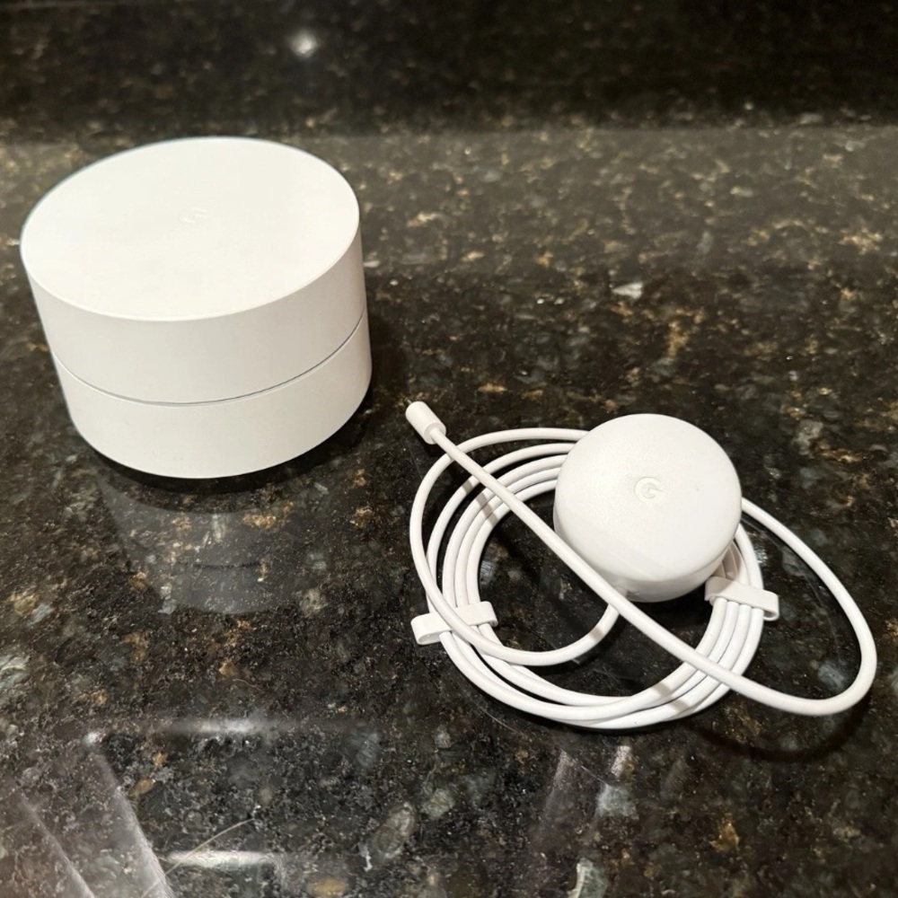 Google WIFI Access Point Router GJ2CQ WIFI Google Mesh w/ Power Cord